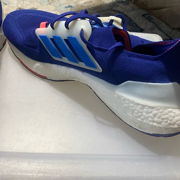 Men’s Adidas Ultra Boost 22 Legacy  Indigo Size 14 Like New main image 4